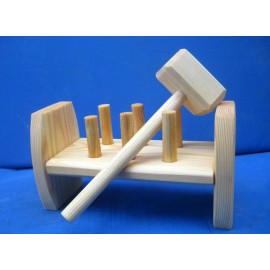 Hammer/nails play set