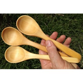 Table cedar spoon, 20 cm