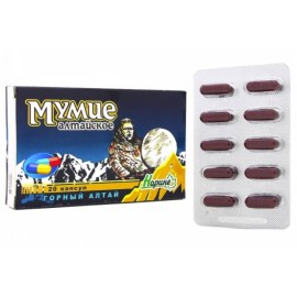 Mumijo in capsules