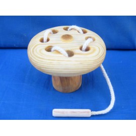Wooden mushroom