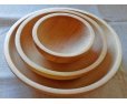 Set of 3 cedar bowls (10-15-20 cm)