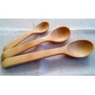Set of 3 cedar spoons (15-20-24 cm)