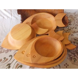 Dishware set "Fish" (3 items)