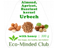 Assorted nuts urbech / honey, 250 g