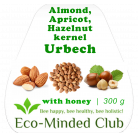 Assorted nuts urbech / honey, 300 g