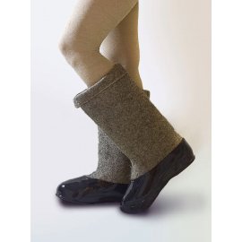 Valenki felt boots shortened 