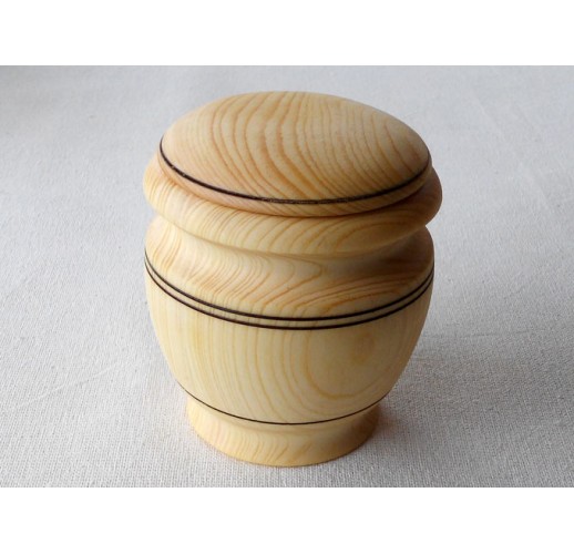 Wooden container for spices