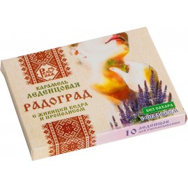 Cedar resin throat lozenges, clary sage