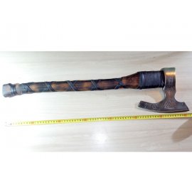 Hand-forged Celtic axe