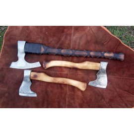 Hand-forged Celtic axe