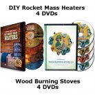Better Wood Heat: DIY Rocket Mass Heaters, 8-DVD (download)