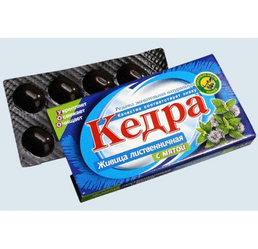 Kedra larch resin with mint: dr natural healing