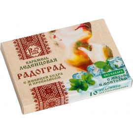 Cedar resin throat lozenges, mint