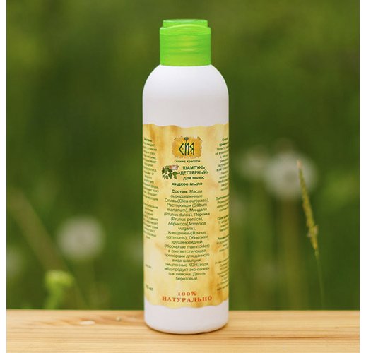 Shampoo tar-soap, 210 ml