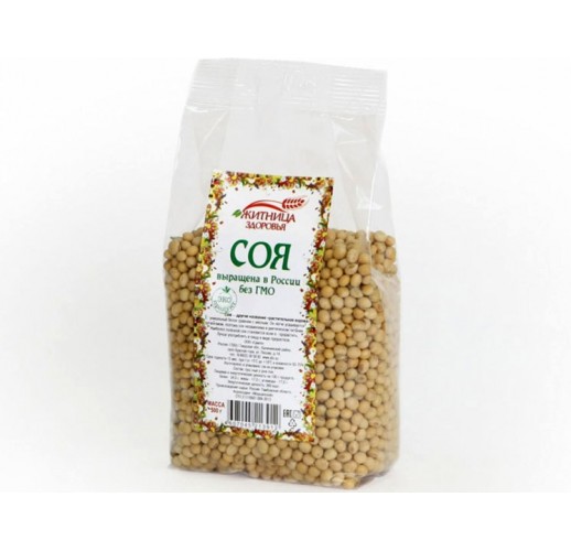 Whole grain organic Soybeans for germination, 350 g