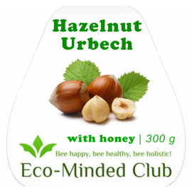 Hazelnut urbech / honey, 250 g
