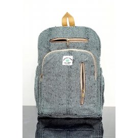 Hemp backpack Gray