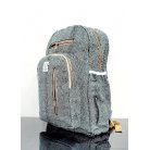 Hemp backpack Gray