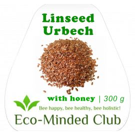 Linseed urbech / honey, 250 g