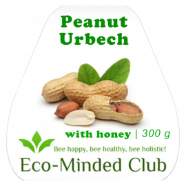 Peanut urbech / honey, 250 g