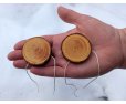 Cedar pendant on a thread (XL)