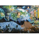 The Dream of Anastasia, framed canvas print
