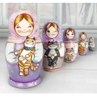 Matryoshka and cats