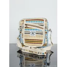 Hemp handbag / embroidary
